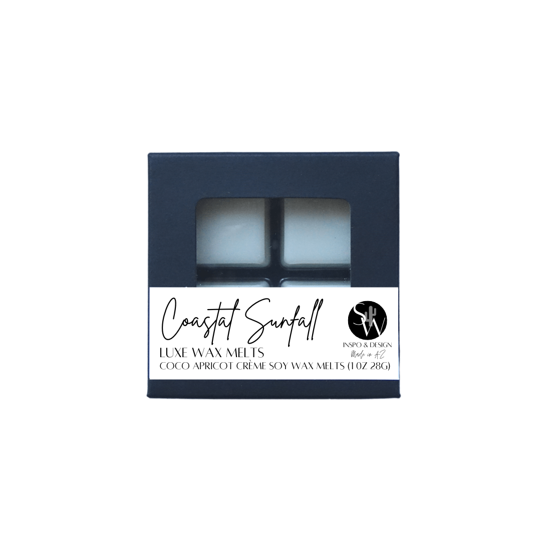 luxe wax melts, 4 count box