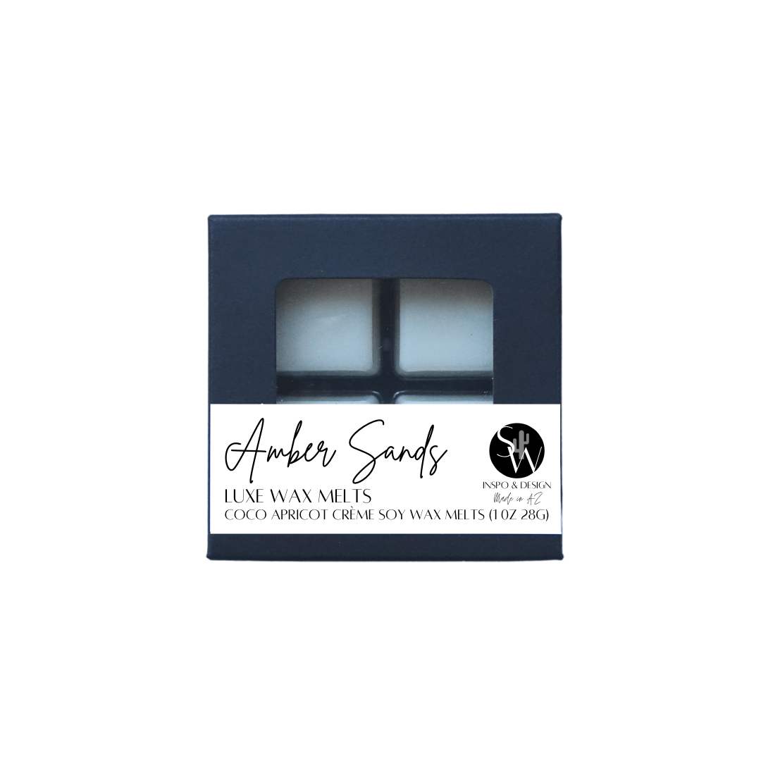 luxe wax melts, 4 count box