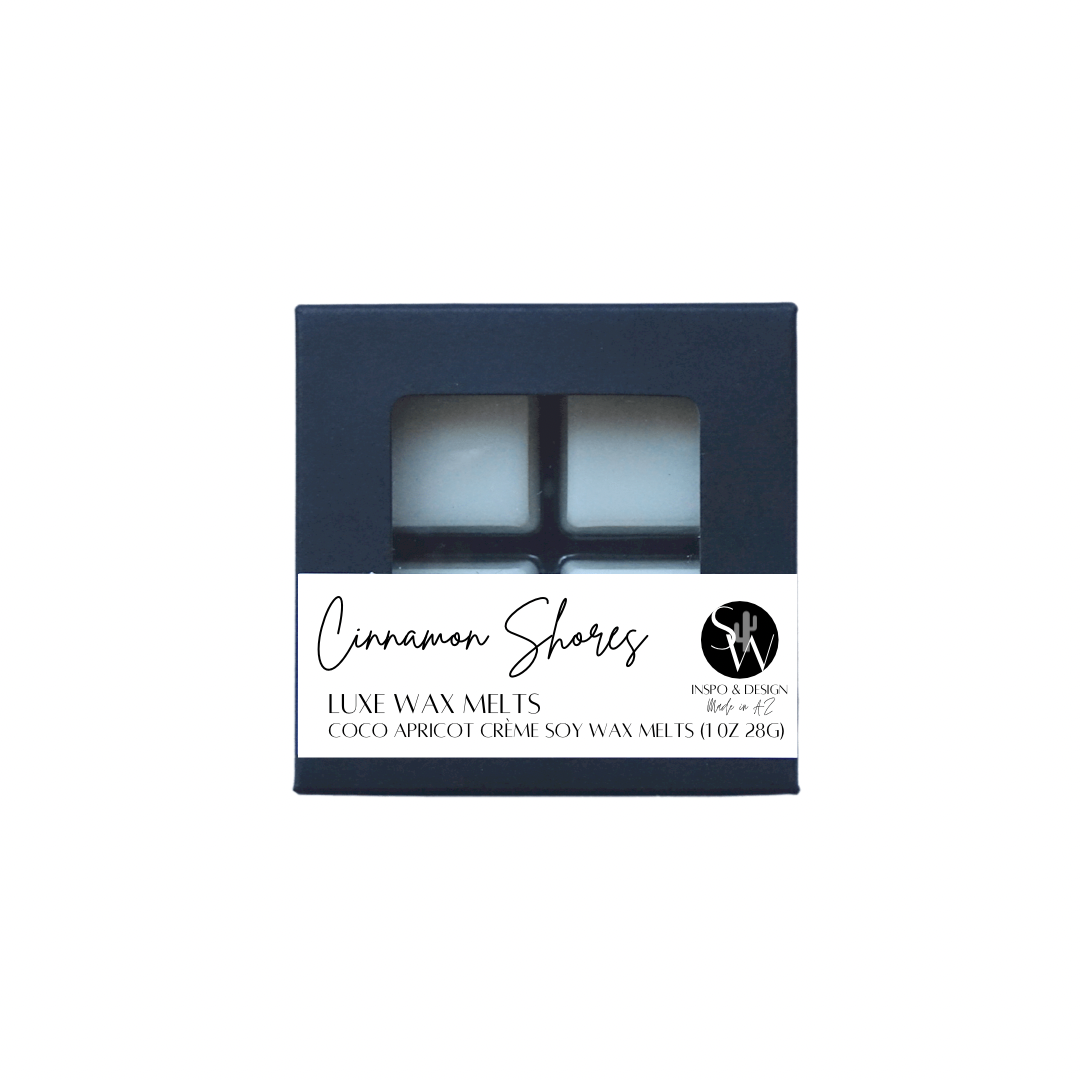 luxe wax melts, 4 count box