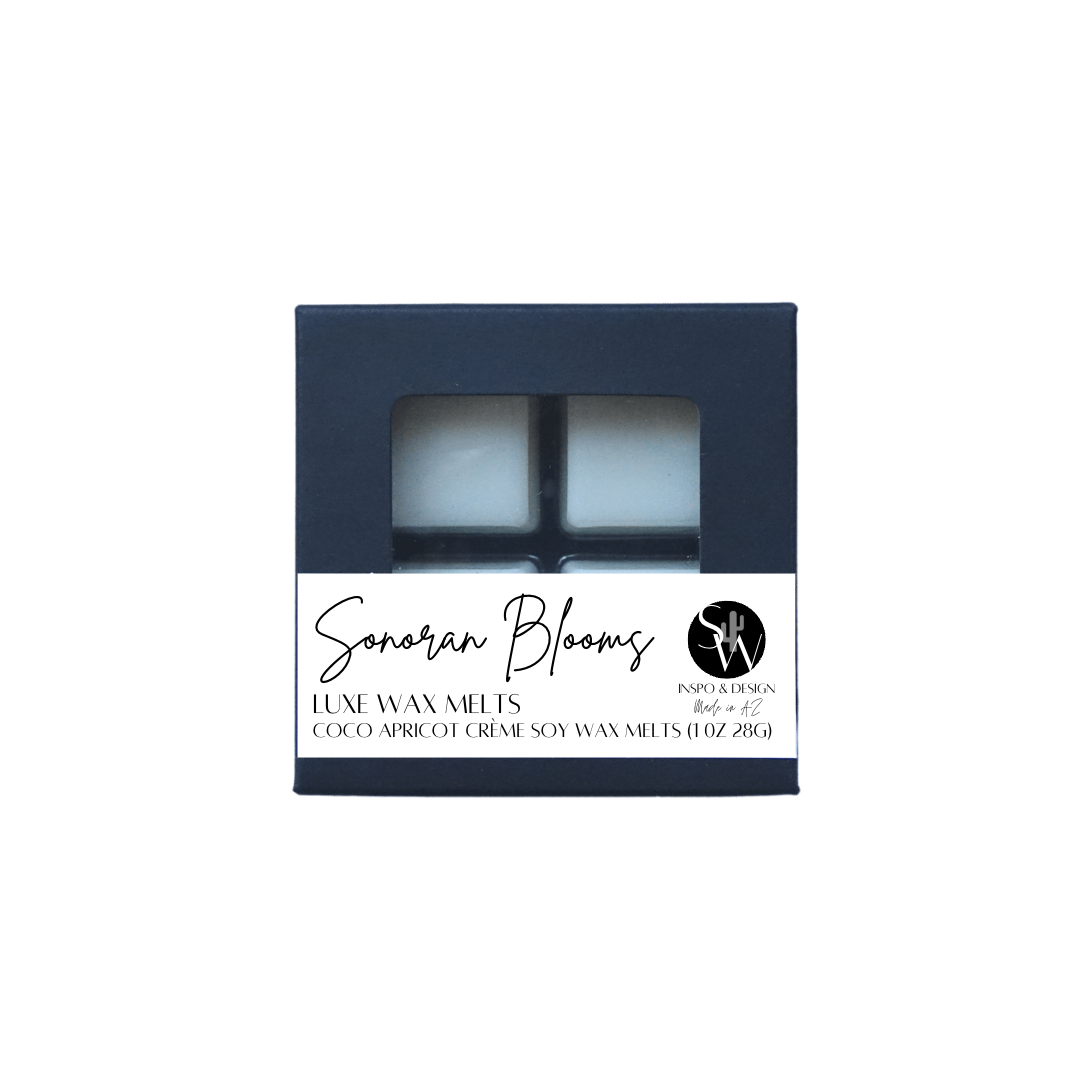 luxe wax melts, 4 count box