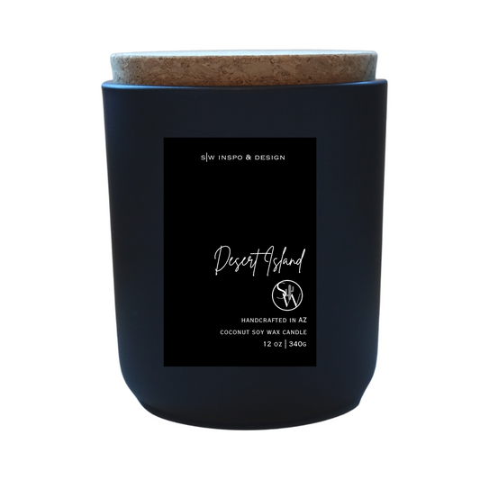 Desert Island, Coconut Soy Wax Candle